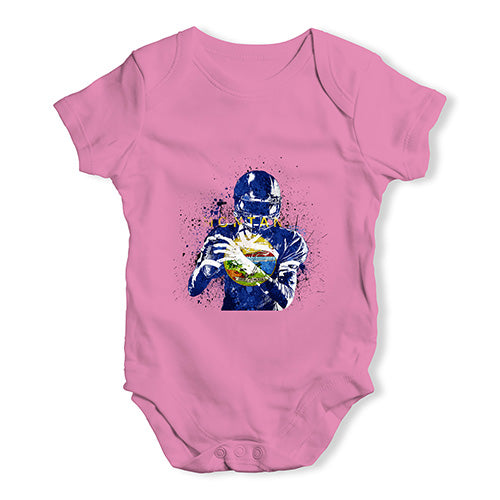 Montana American Football Player Baby Unisex Baby Grow Bodysuit