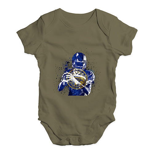 Nebraska American Football Player Baby Unisex Baby Grow Bodysuit