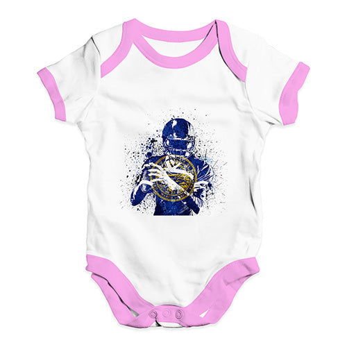 Nebraska American Football Player Baby Unisex Baby Grow Bodysuit