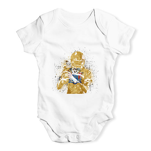 New Jersey American Football Player Baby Unisex Baby Grow Bodysuit