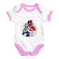 North Carolina American Football Player Baby Unisex Baby Grow Bodysuit