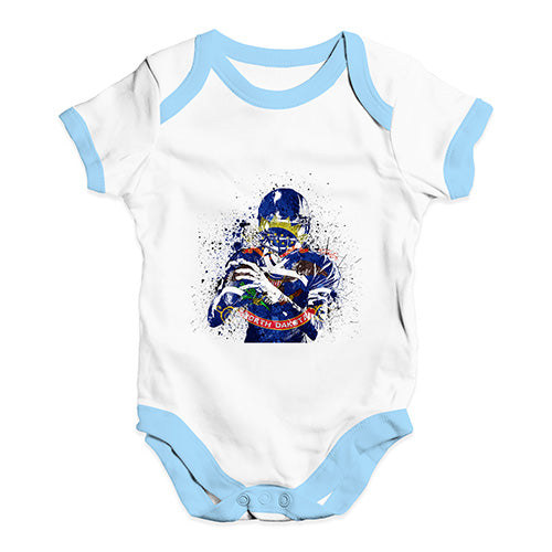 North Dakota American Football Player Baby Unisex Baby Grow Bodysuit