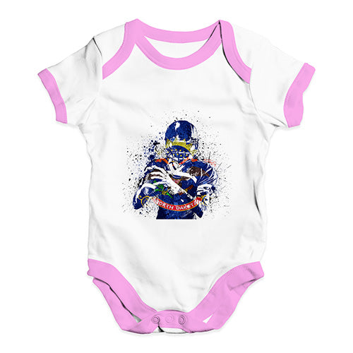 North Dakota American Football Player Baby Unisex Baby Grow Bodysuit