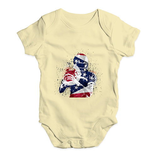 Ohio American Football Player Baby Unisex Baby Grow Bodysuit