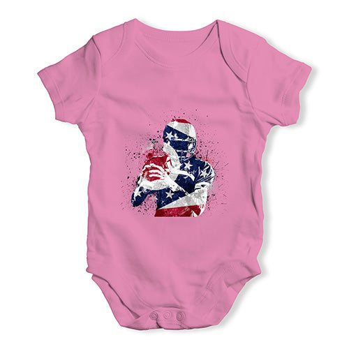 Ohio American Football Player Baby Unisex Baby Grow Bodysuit