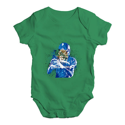 Oklahoma American Football Player Baby Unisex Baby Grow Bodysuit