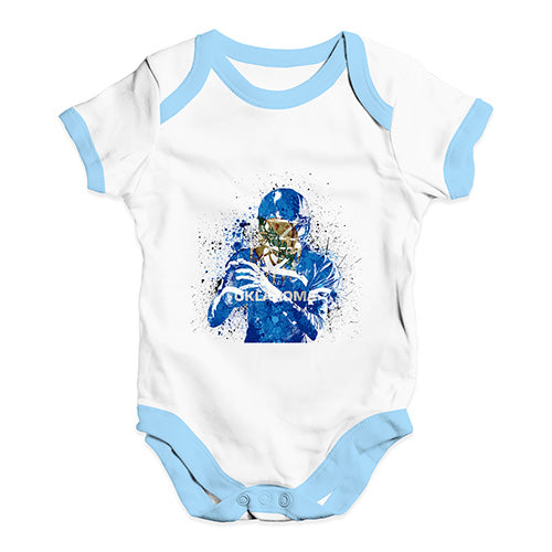 Oklahoma American Football Player Baby Unisex Baby Grow Bodysuit