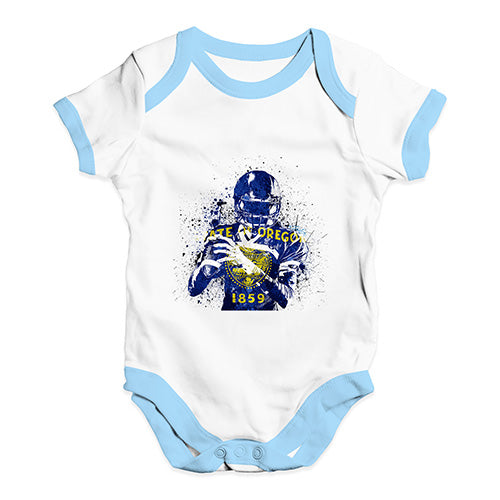 Oregon American Football Player Baby Unisex Baby Grow Bodysuit