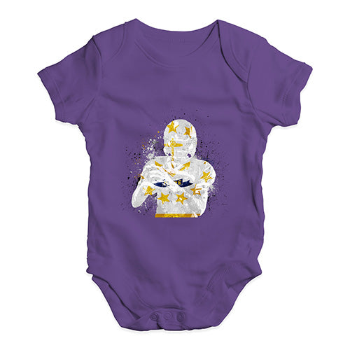 Rhode Island American Football Player Baby Unisex Baby Grow Bodysuit