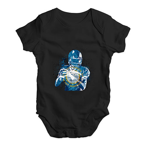 South Dakota American Football Player Baby Unisex Baby Grow Bodysuit