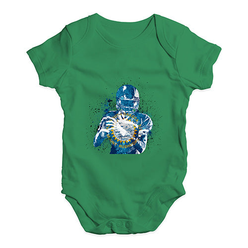 South Dakota American Football Player Baby Unisex Baby Grow Bodysuit