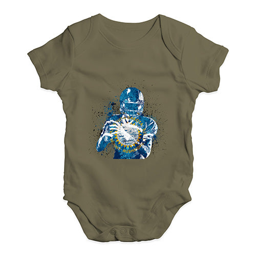 South Dakota American Football Player Baby Unisex Baby Grow Bodysuit