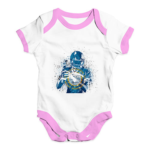 South Dakota American Football Player Baby Unisex Baby Grow Bodysuit