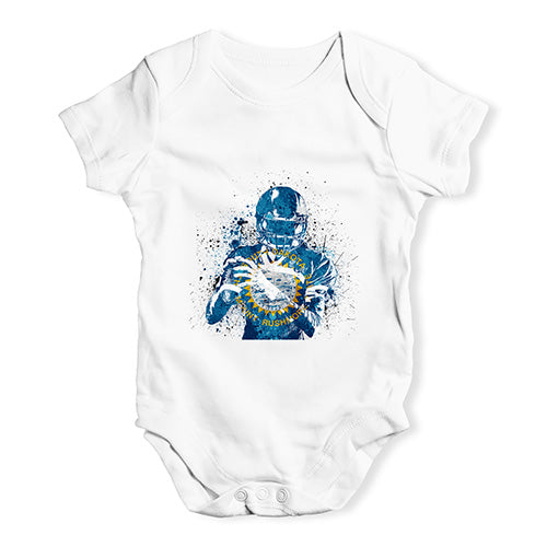 South Dakota American Football Player Baby Unisex Baby Grow Bodysuit