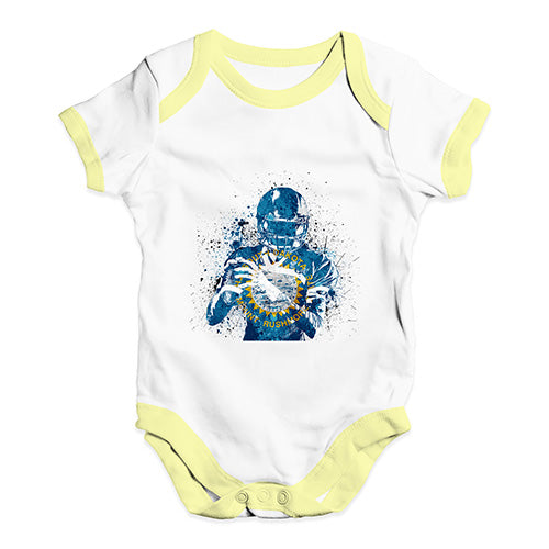 South Dakota American Football Player Baby Unisex Baby Grow Bodysuit