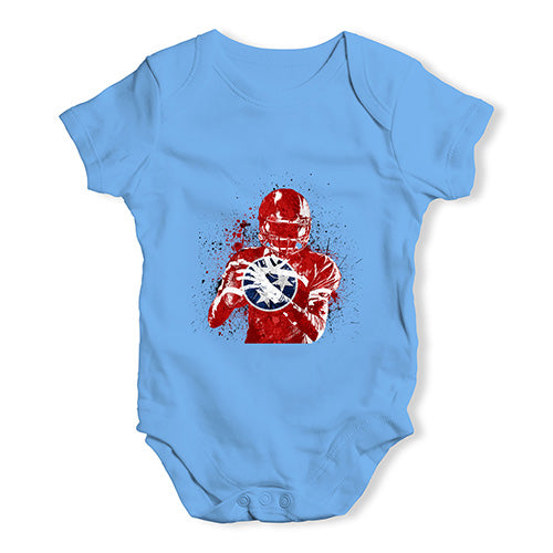 Tennessee American Football Player Baby Unisex Baby Grow Bodysuit