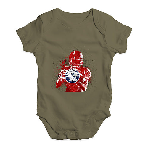 Tennessee American Football Player Baby Unisex Baby Grow Bodysuit