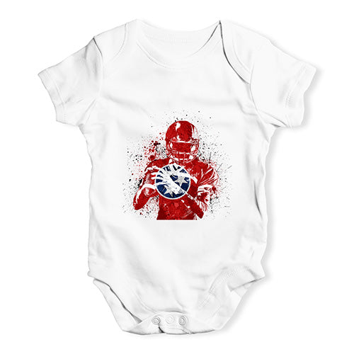 Tennessee American Football Player Baby Unisex Baby Grow Bodysuit