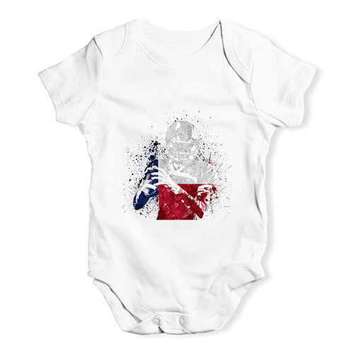 Texas American Football Player Baby Unisex Baby Grow Bodysuit