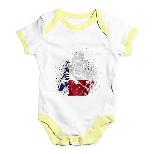 Texas American Football Player Baby Unisex Baby Grow Bodysuit