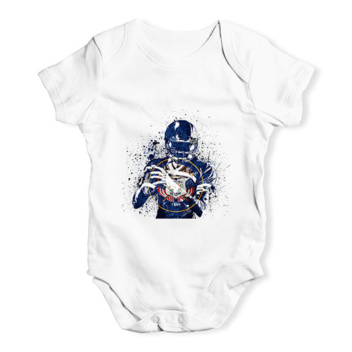 Utah American Football Player Baby Unisex Baby Grow Bodysuit