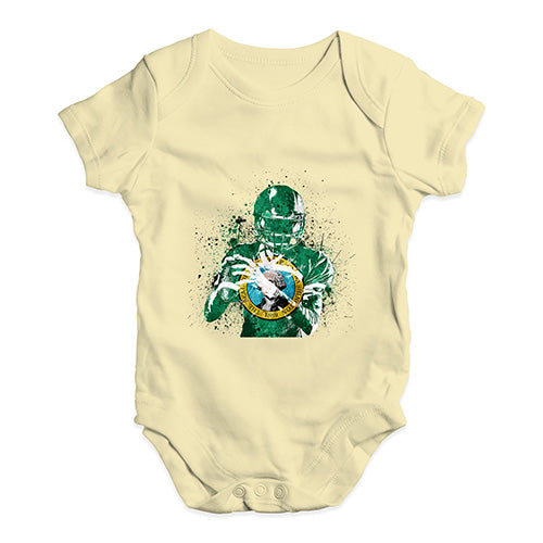 Washington DC American Football Player Baby Unisex Baby Grow Bodysuit