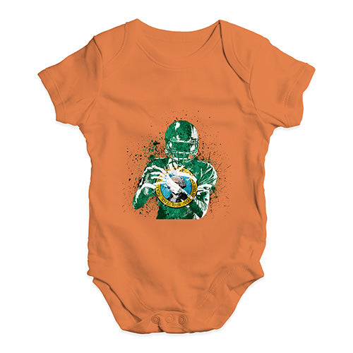 Washington DC American Football Player Baby Unisex Baby Grow Bodysuit