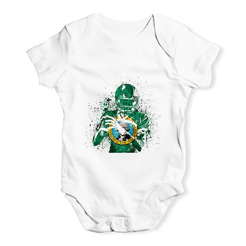 Washington DC American Football Player Baby Unisex Baby Grow Bodysuit