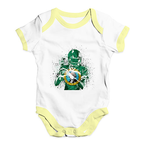 Washington DC American Football Player Baby Unisex Baby Grow Bodysuit