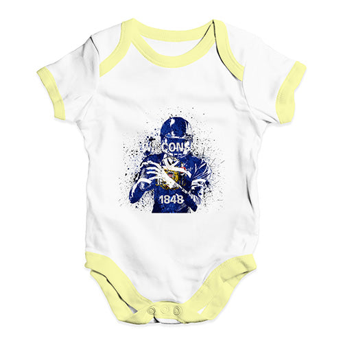 Wisconsin American Football Player Baby Unisex Baby Grow Bodysuit