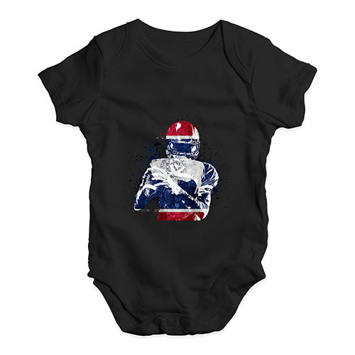 Wyoming American Football Player Baby Unisex Baby Grow Bodysuit