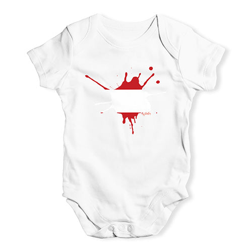 Austria Splat Baby Unisex Baby Grow Bodysuit