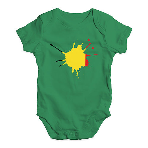 Belgium Splat Baby Unisex Baby Grow Bodysuit