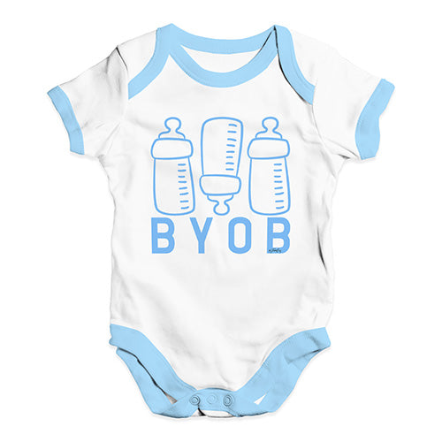 Bring Your Own Bottle BYOB Baby Unisex Baby Grow Bodysuit