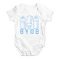 Bring Your Own Bottle BYOB Baby Unisex Baby Grow Bodysuit