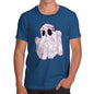 Funny T-Shirts For Men Sarcasm Floral Ghost Men's T-Shirt Small Royal Blue