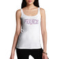 Funny Tank Top For Mom France College Grunge Women's Tank Top Large White