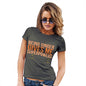 Novelty Gifts For Women Being Ginger Gives Me Superpowers Women's T-Shirt Medium Khaki