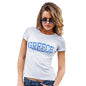 Womens Funny Sarcasm T Shirt Greece College Grunge Women's T-Shirt X-Large White