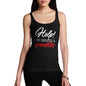 Funny Tank Tops For Women Help! I've Created A Monster! Women's Tank Top Medium Black