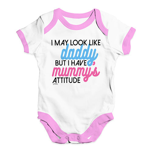 I Have Mummy's Attitude Baby Unisex Baby Grow Bodysuit