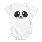 Panda Face Baby Unisex Baby Grow Bodysuit