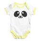 Panda Face Baby Unisex Baby Grow Bodysuit