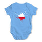 Poland Splat Baby Unisex Baby Grow Bodysuit