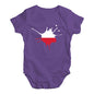 Poland Splat Baby Unisex Baby Grow Bodysuit