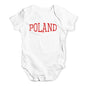 Poland College Grunge Baby Unisex Baby Grow Bodysuit