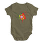 Portugal Splat Baby Unisex Baby Grow Bodysuit