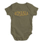 Romania College Grunge Baby Unisex Baby Grow Bodysuit