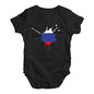 Russia Splat Baby Unisex Baby Grow Bodysuit