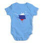 Russia Splat Baby Unisex Baby Grow Bodysuit